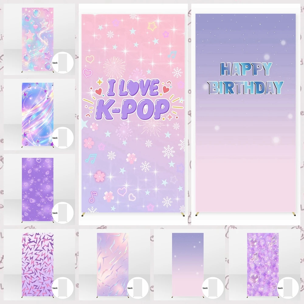 Kpop Theme Rectangular Backdrop Cover Purple Tattoos Music Baby Shower Girls Birthday Party Decor Spandex Stretchy Backgrounds
Kpop Theme Rectangular Backdrop Cover Purple Tattoos Music Baby Shower Girls Birthday Party Decor Spandex Stretchy Backgrounds
