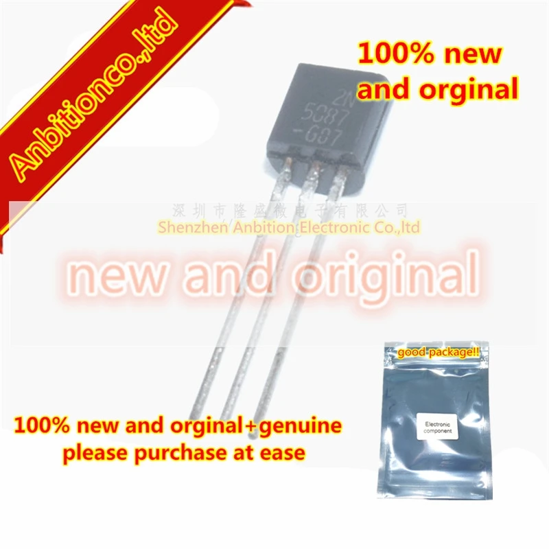 50pcs 100% new and orginal TO-92 2N5087 CASE 29.04, STYLE 1 TO-92 (TO-226AA) in stock
50pcs 100% new and orginal TO-92 2N5087 CASE 29.04, STYLE 1 TO-92 (TO-226AA) in stock