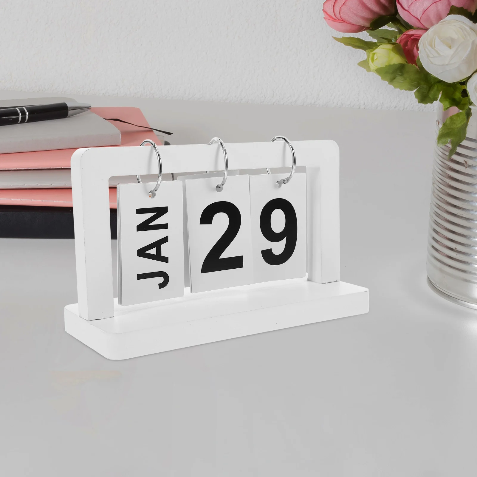 1pcs Wooden Calendar Desk Ornament Creative Home Decor Flip Page Daily Monthly Perpetual Office Accessories Table Top
1pcs Wooden Calendar Desk Ornament Creative Home Decor Flip Page Daily Monthly Perpetual Office Accessories Table Top