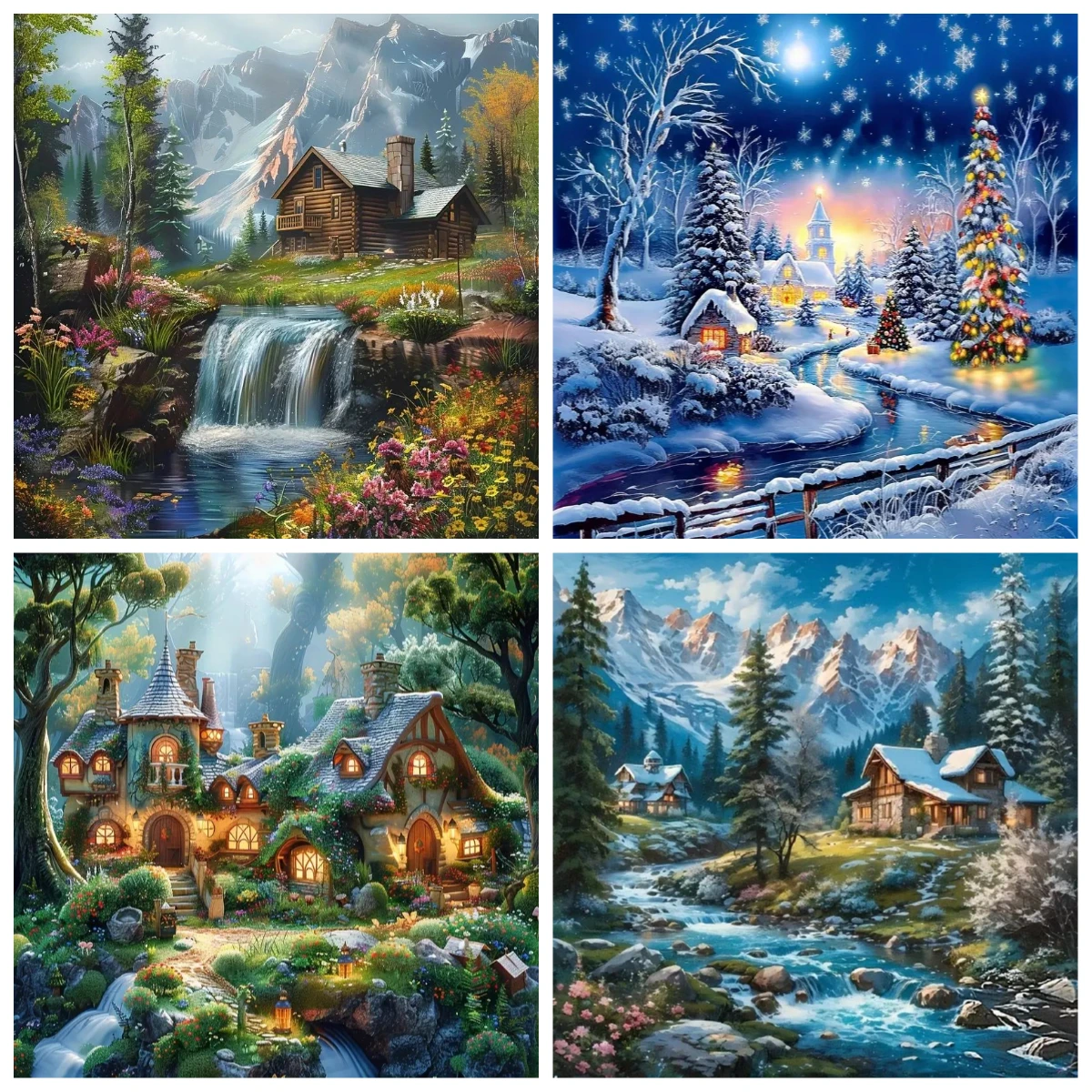 500/1024 Pieces Jigsaw Puzzle Landscape Stress Reducing Toys Holiday gift Perfect for DIY Creative
500/1024 Pieces Jigsaw Puzzle Landscape Stress Reducing Toys Holiday gift Perfect for DIY Creative
