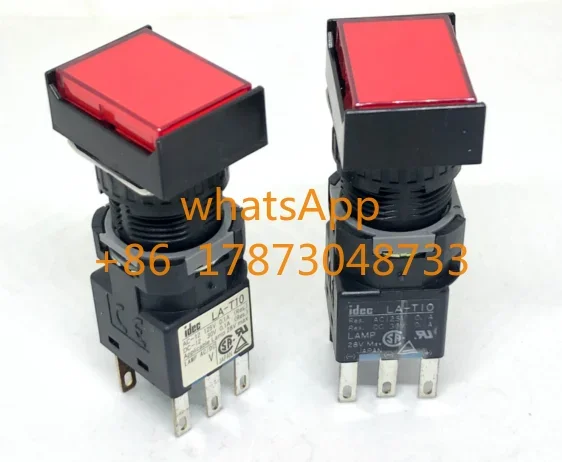 IDEC и Quan HA-LA-T10 LA3L-M1T14R Y M1T14G Кнопочный переключатель 6-контактный красный M C50
IDEC и Quan HA-LA-T10 LA3L-M1T14R Y M1T14G Кнопочный переключатель 6-контактный красный M C50