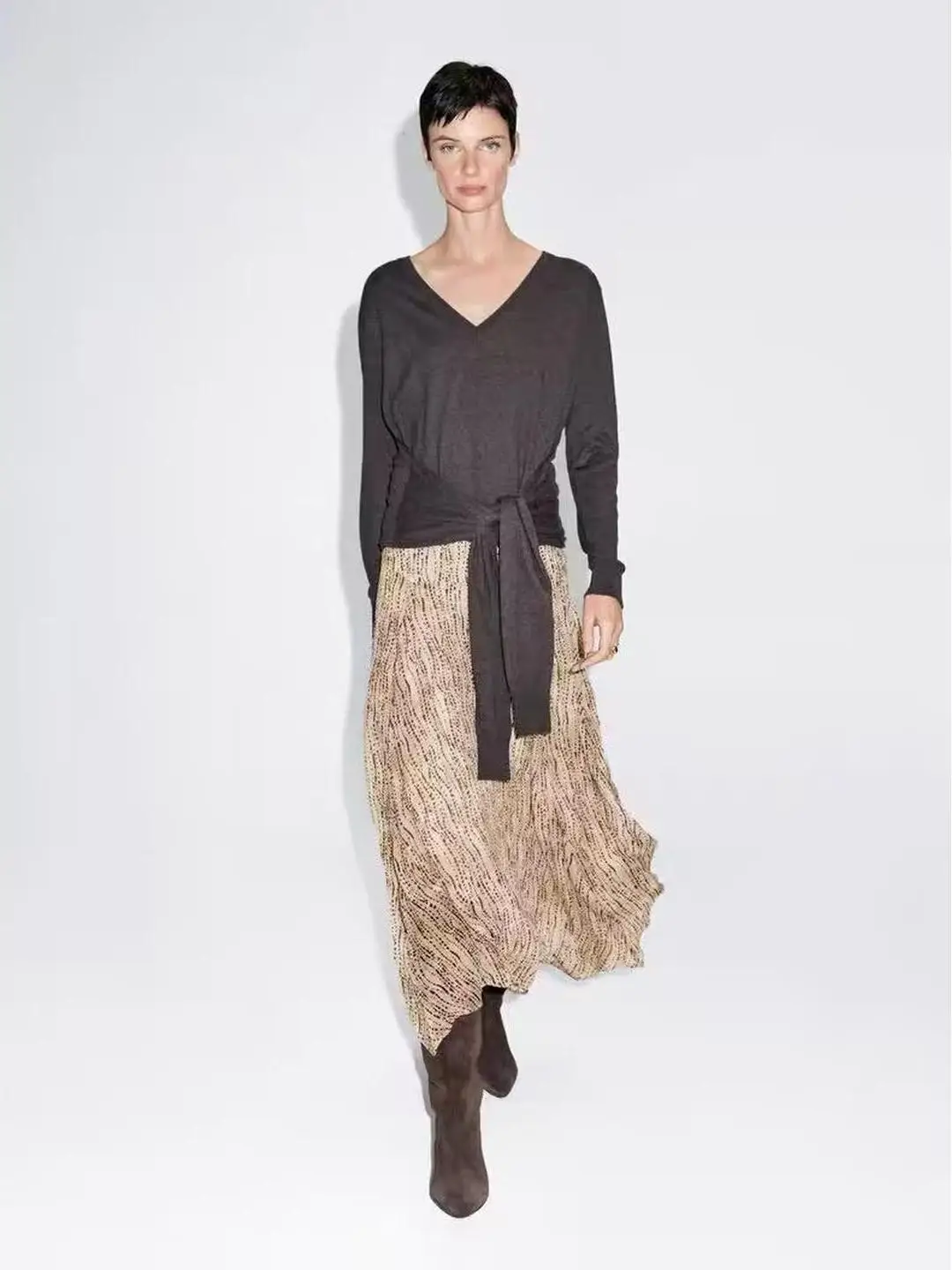 Artistic Print Asymmetrical Hem Long Skirt f-length High Elastici Urban Commute Casual Soy Protein Fiber Hemp Cotton
Artistic Print Asymmetrical Hem Long Skirt f-length High Elastici Urban Commute Casual Soy Protein Fiber Hemp Cotton