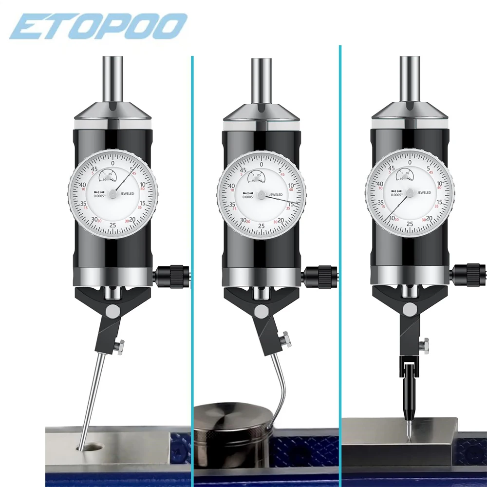 ETOPOO 1Set Coaxial Indicator 0-0.15" 0.0005" Dial Test Indicator Gauge Indicator Milling Machine Center Test Dial Machine Test
ETOPOO 1Set Coaxial Indicator 0-0.15" 0.0005" Dial Test Indicator Gauge Indicator Milling Machine Center Test Dial Machine Test
