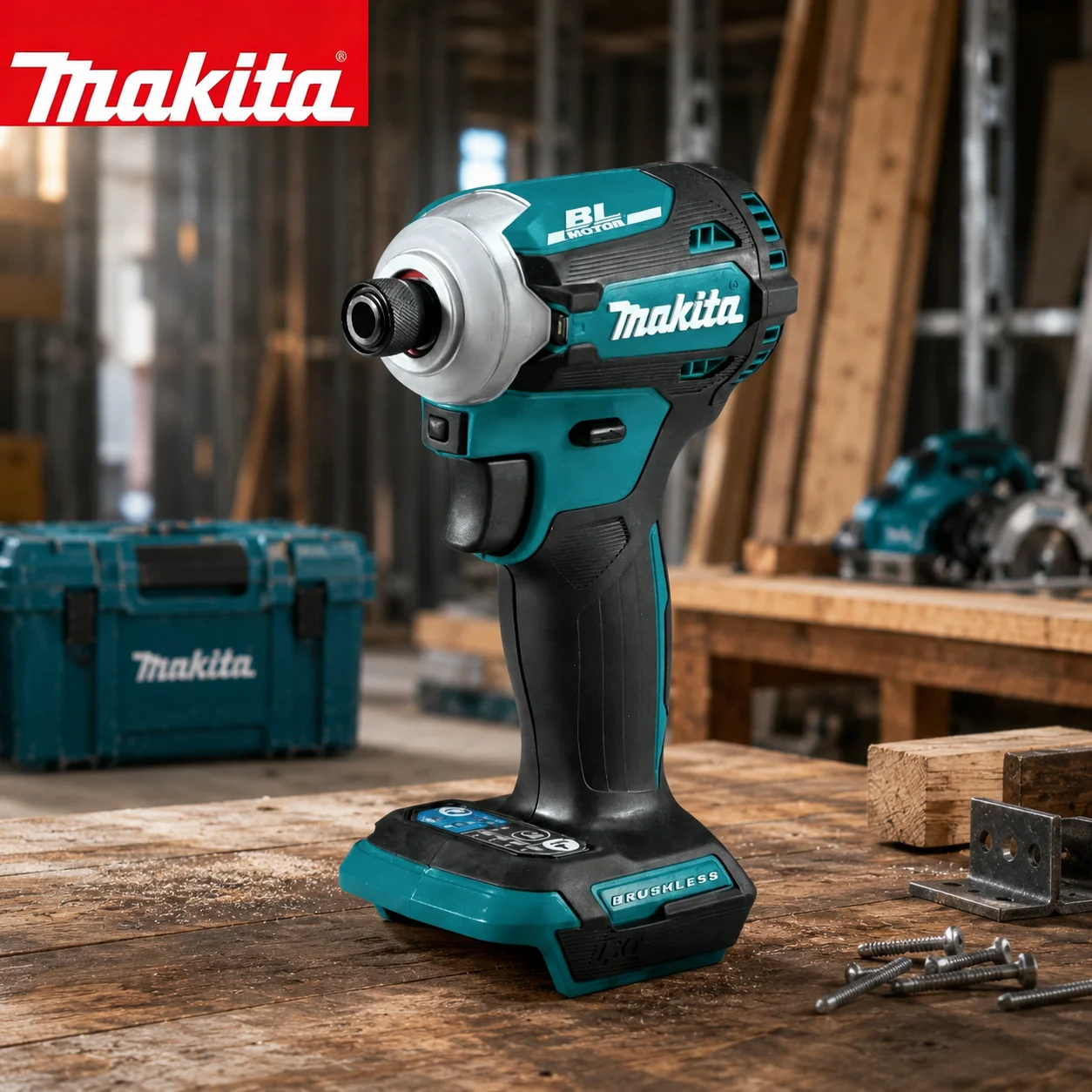 Makita DTD171 Brushless Cordless Quick-Shift Mode Impact Driver 18V LXT Lithium-Ion Screwdriver High Torque With LED Light
Makita DTD171 Brushless Cordless Quick-Shift Mode Impact Driver 18V LXT Lithium-Ion Screwdriver High Torque With LED Light