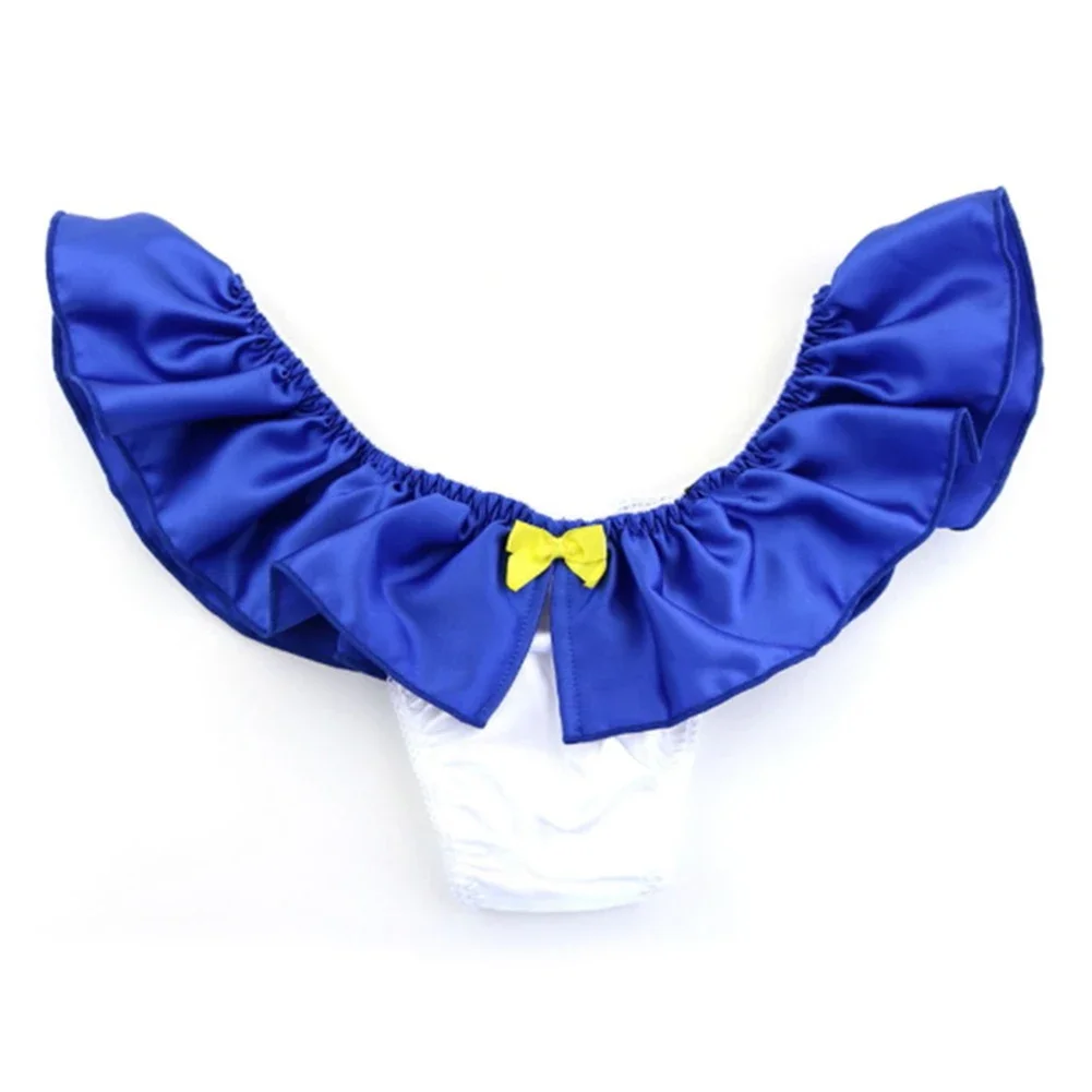 Panties Underwear High Quality Material Home Cute Low Waist Male Men Sweet Thong Artificial Silk Bikini Briefs
Panties Underwear High Quality Material Home Cute Low Waist Male Men Sweet Thong Artificial Silk Bikini Briefs