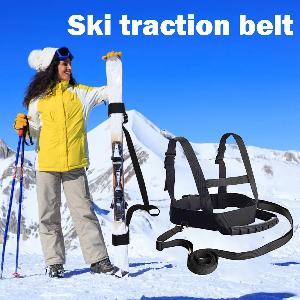 Kids Ski Safety Training Harness Belt Skating Trainer Skating Skiing Rope Shoulder Strap with Handle Adjustable for Ski Skating
Kids Ski Safety Training Harness Belt Skating Trainer Skating Skiing Rope Shoulder Strap with Handle Adjustable for Ski Skating