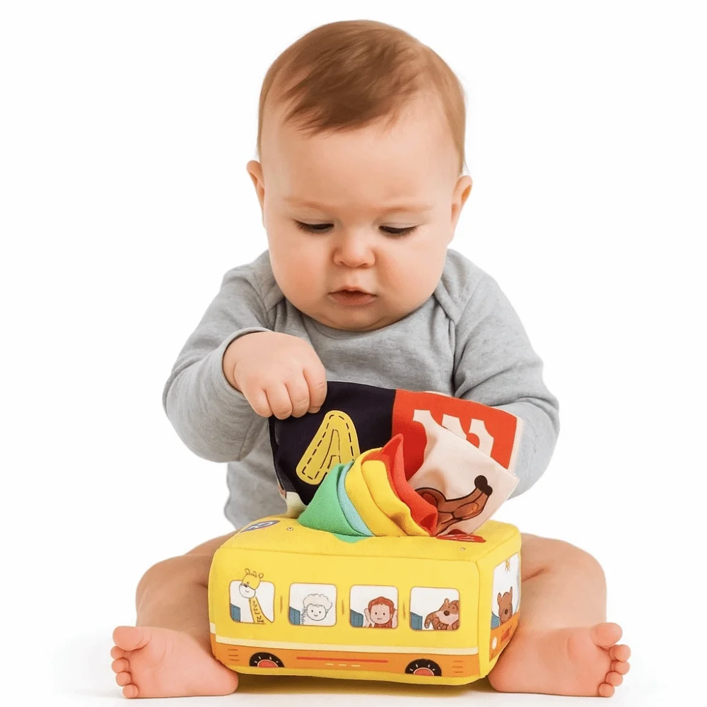 Cloth Baby Tissue Box Toys Tear-resistant Interactive Puzzle Learning Paper Toys Early Learning Pull Along Crinkle Sensory Toys
Cloth Baby Tissue Box Toys Tear-resistant Interactive Puzzle Learning Paper Toys Early Learning Pull Along Crinkle Sensory Toys