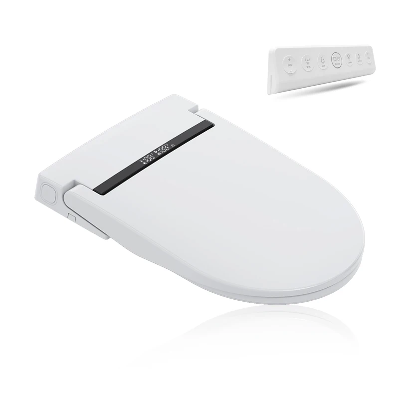 Auto Spray Intelligent Heated Toilet Seat With Remote Ultra Slim Smart Toilet Seat Cover Lid
Auto Spray Intelligent Heated Toilet Seat With Remote Ultra Slim Smart Toilet Seat Cover Lid