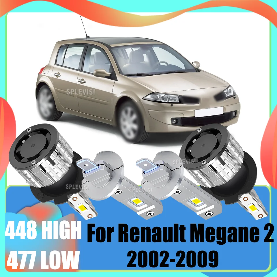 Universal Brand New LED Headlight Bulbs 6000K Brighter Than Halogen For Renault Megane 2 2002 2003 2004 2005 2006 2007 2008 2009
Universal Brand New LED Headlight Bulbs 6000K Brighter Than Halogen For Renault Megane 2 2002 2003 2004 2005 2006 2007 2008 2009