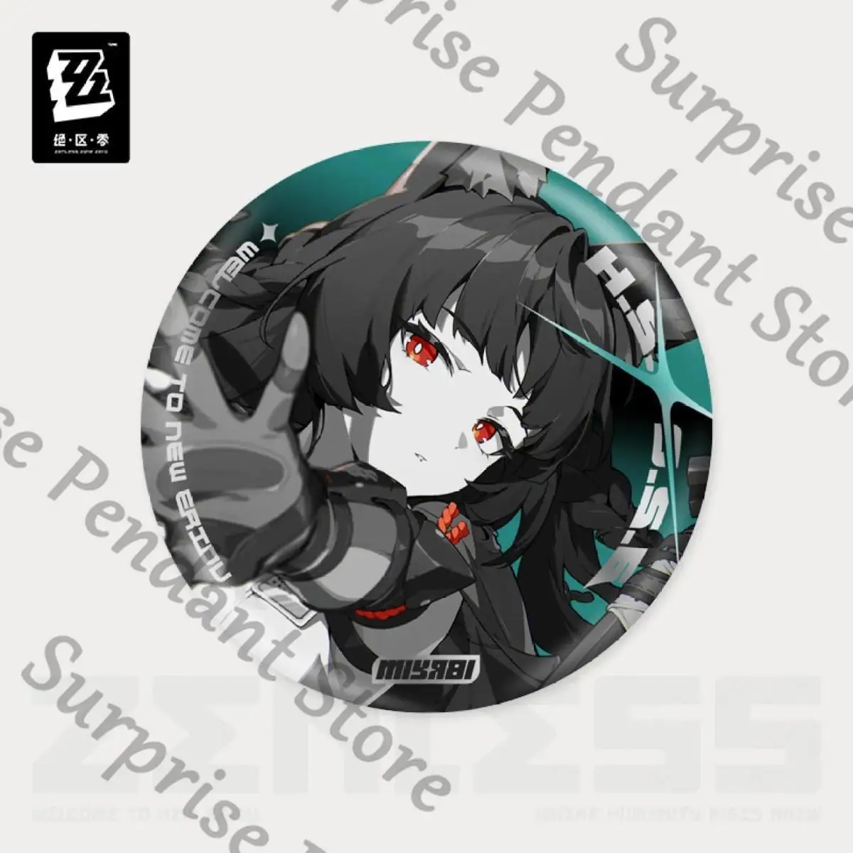 Zenless Zone Zero Game AmbitusShadow Painting Series жестяной значок Полая секция специальных операций 6, высокий уровень внешнего вида 
Zenless Zone Zero Game AmbitusShadow Painting Series жестяной значок Полая секция специальных операций 6, высокий уровень внешнего вида