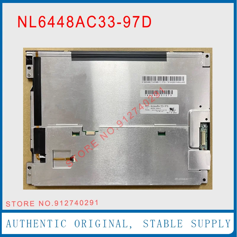 NL6448AC33-97D Оригинальный 10,4-дюймовый NL6448AC33 97D промышленный TFT ЖК-дисплей Панель 640(RGB)×480
NL6448AC33-97D Оригинальный 10,4-дюймовый NL6448AC33 97D промышленный TFT ЖК-дисплей Панель 640(RGB)×480
