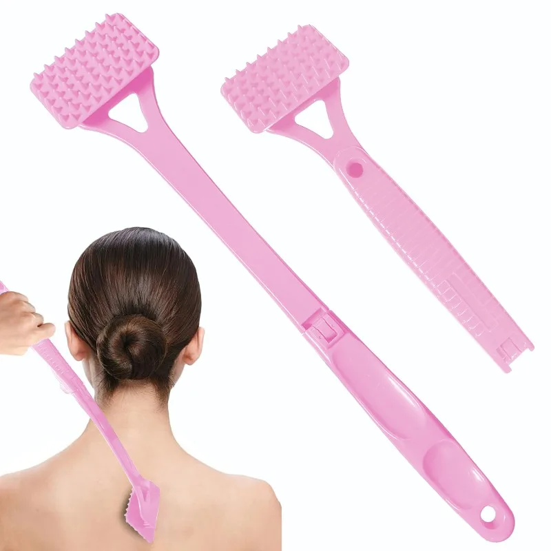 1pc Long Foldable Back Scratcher Multifunctional Massager for Head and Body Relaxation
1pc Long Foldable Back Scratcher Multifunctional Massager for Head and Body Relaxation