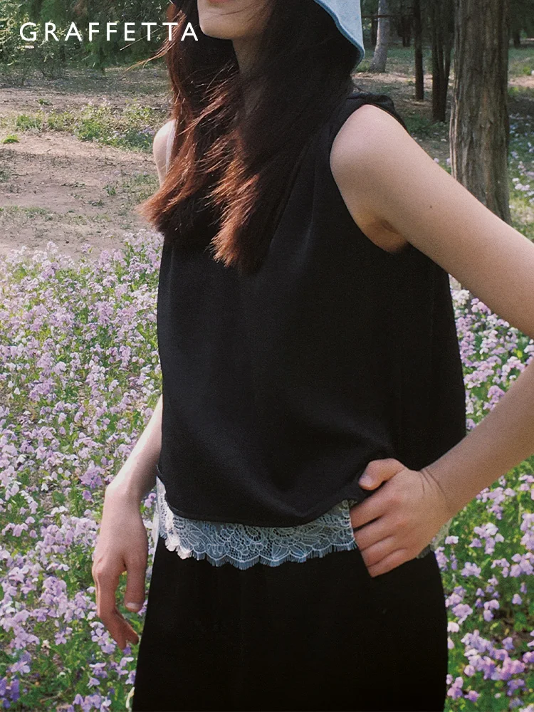 Оригинальный дизайн FETTA Bla, кружевной жилет с узлом и ремешком, женский летний повседневный топ из смеси хлопка с эластичной повязкой
Оригинальный дизайн FETTA Bla, кружевной жилет с узлом и ремешком, женский летний повседневный топ из смеси хлопка с эластичной повязкой