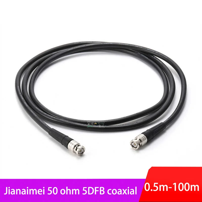 Canare 5DFB 50 Ohm Coax Cable 7m Crimp BNC Male for Wireless Mic Antenna Extension Low Loss Feeder Amplifier
Canare 5DFB 50 Ohm Coax Cable 7m Crimp BNC Male for Wireless Mic Antenna Extension Low Loss Feeder Amplifier