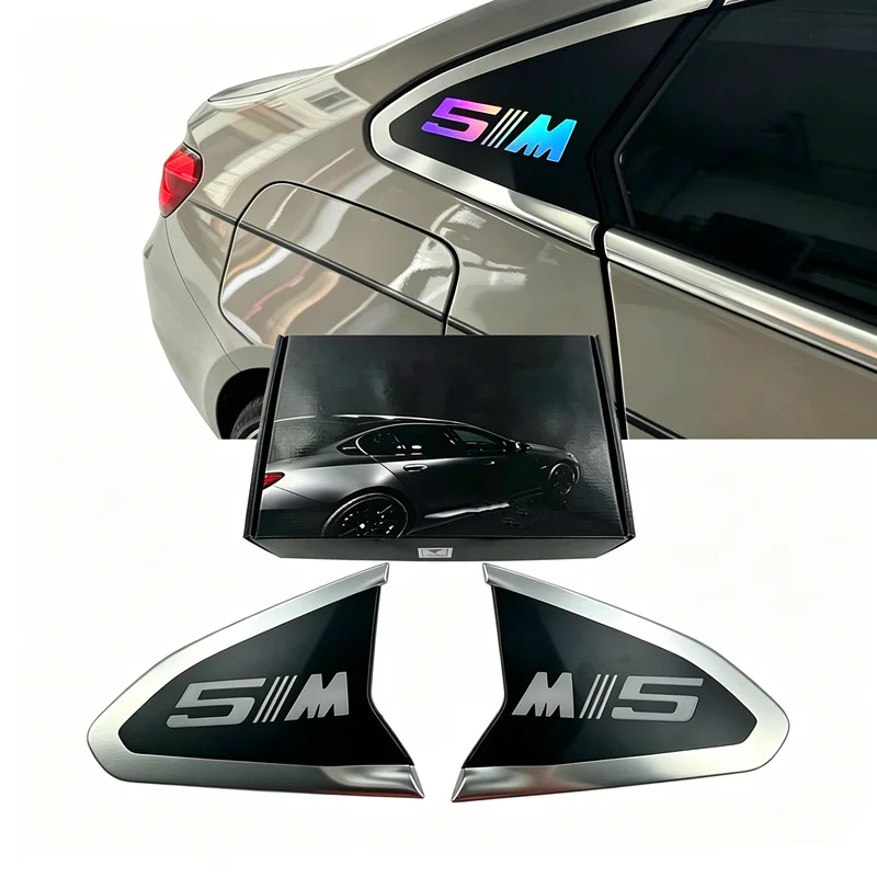 LED Glowing 5/M Logo C-Pillar Triangle Window Covers for BMW 5 Series G60/G68/i5 2024
LED Glowing 5/M Logo C-Pillar Triangle Window Covers for BMW 5 Series G60/G68/i5 2024