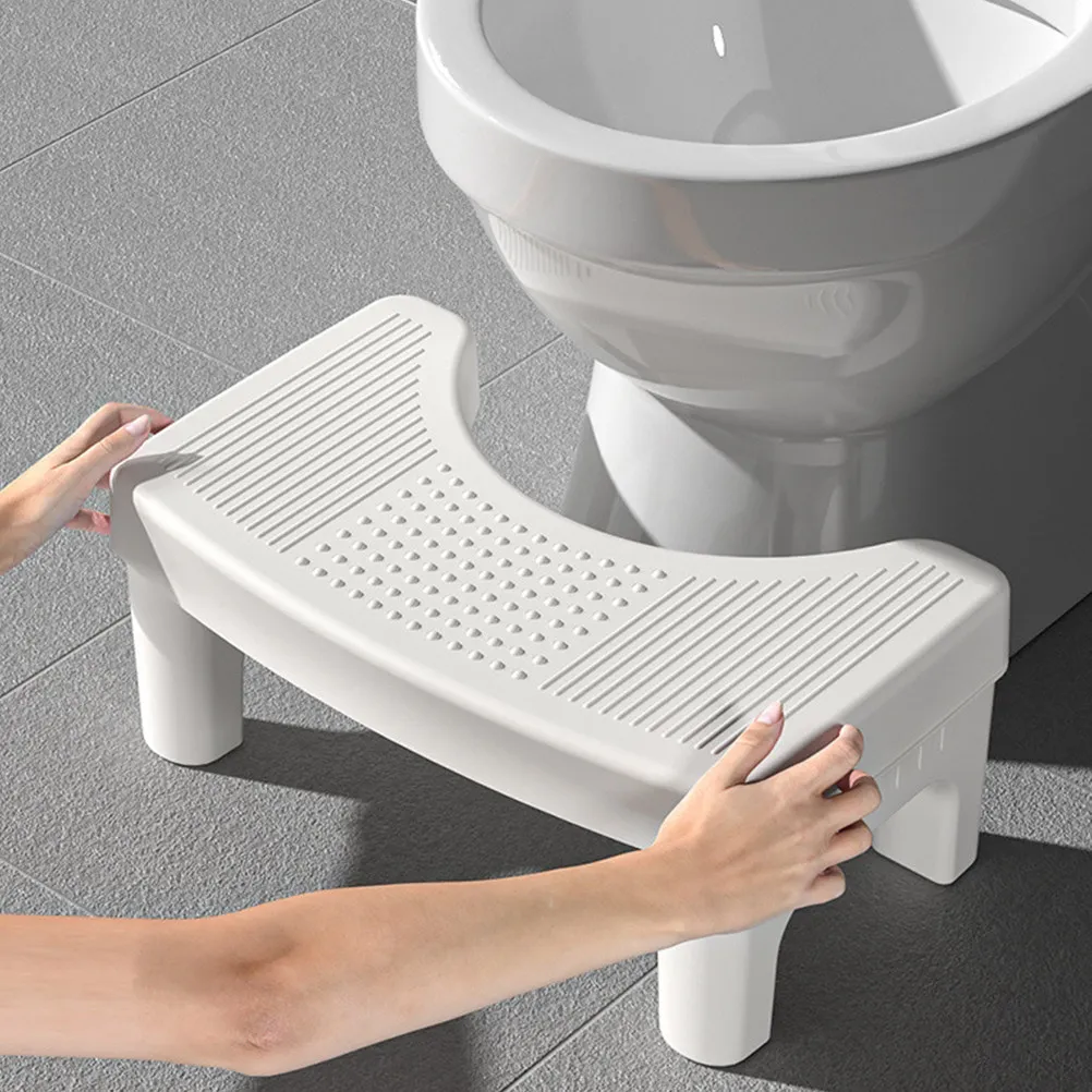 Premium Thick ABS Non-Slip Toilet Stool White Bathroom Step Stool for Adults Kids Seniors Squatting Potty Footstool
Premium Thick ABS Non-Slip Toilet Stool White Bathroom Step Stool for Adults Kids Seniors Squatting Potty Footstool