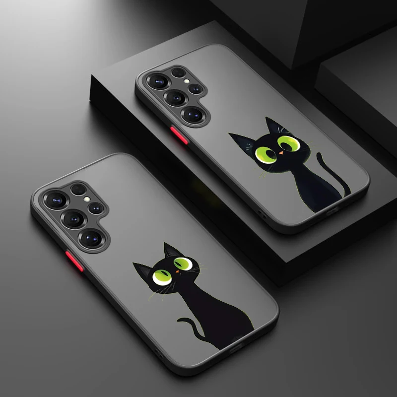 Black Anime Cartoon Cat For For Samsung S25 Ultra S 25 Galaxy S24 P lus S23 FE S22 U ltra S21 Plus TPU hard shell phone case
Black Anime Cartoon Cat For For Samsung S25 Ultra S 25 Galaxy S24 P lus S23 FE S22 U ltra S21 Plus TPU hard shell phone case