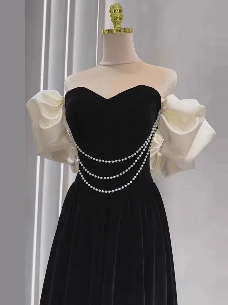 Ele Bla-oulder Hepburn Sle Evening Gown Women's High-End Luxury Dr for Host ow Performance Long A-Line ...
Ele Bla-oulder Hepburn Sle Evening Gown Women's High-End Luxury Dr for Host ow Performance Long A-Line ...