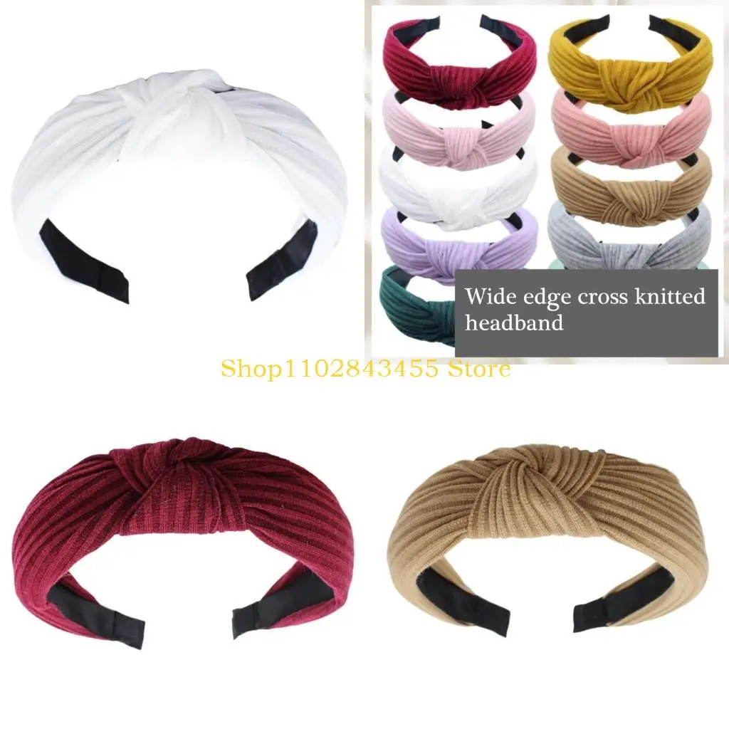 49MC Elegant Wide Headband for Women Fabric Knitted Face Washing Hairband Travel Hairhoop Nonslip Secure Hairband for Pilates
49MC Elegant Wide Headband for Women Fabric Knitted Face Washing Hairband Travel Hairhoop Nonslip Secure Hairband for Pilates