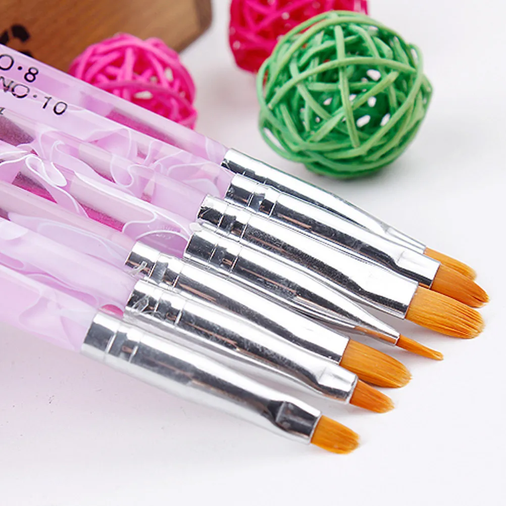 7Pcs Uv Gel Nail Art Brush Set for French Nails 3D Flower Plaid Design Detail Drawing Brushes with Protective Straight Tubes
7Pcs Uv Gel Nail Art Brush Set for French Nails 3D Flower Plaid Design Detail Drawing Brushes with Protective Straight Tubes