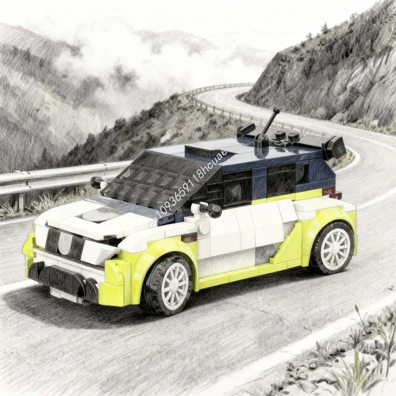 Конструктор MOC «Дачия Сандеро» (329 деталей), модель раллийного автомобиля «Городские чемпионы», рождественский подарок, развивающая игрушка, креативный конструктор
Конструктор MOC «Дачия Сандеро» (329 деталей), модель раллийного автомобиля «Городские чемпионы», рождественский подарок, развивающая игрушка, креативный конструктор