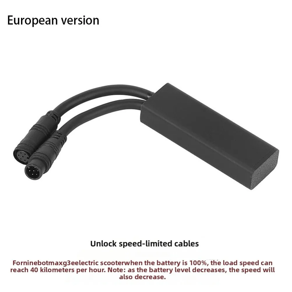 Speed Cable Derestrictor for For NINEBOT Max G3 Scooter with Reinforced Connectors and Compatibility with Latest App
Speed Cable Derestrictor for For NINEBOT Max G3 Scooter with Reinforced Connectors and Compatibility with Latest App