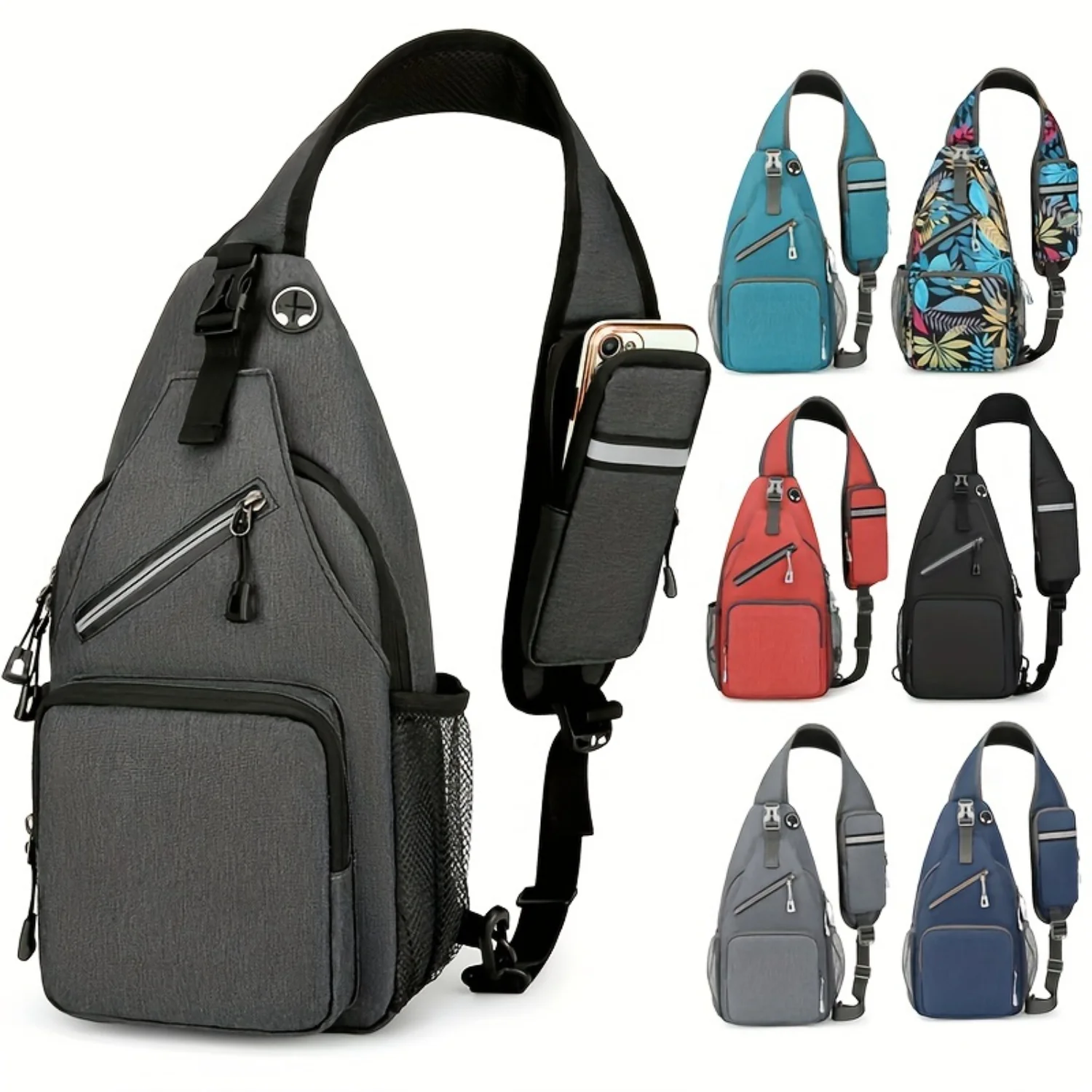 Waterproof Single Shoulder Bag for Men and Women, Large Capacity Cross Body Bag, Ideal for Outdoor Travel and Work
Waterproof Single Shoulder Bag for Men and Women, Large Capacity Cross Body Bag, Ideal for Outdoor Travel and Work