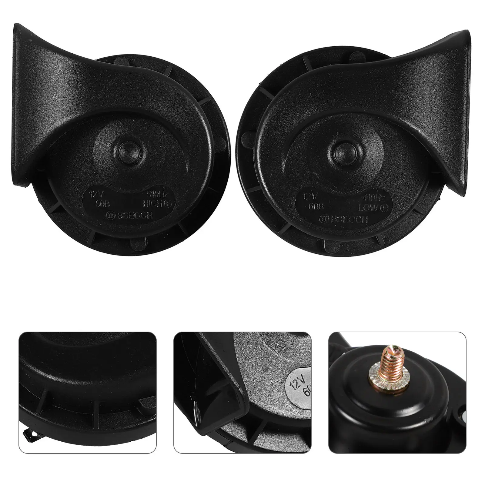 2Pcs Car Horns Powerful Loud Automotive Horn Set Durable Weatherproof High Low Tone Universal 12V Compatible Car Horn Kit
2Pcs Car Horns Powerful Loud Automotive Horn Set Durable Weatherproof High Low Tone Universal 12V Compatible Car Horn Kit