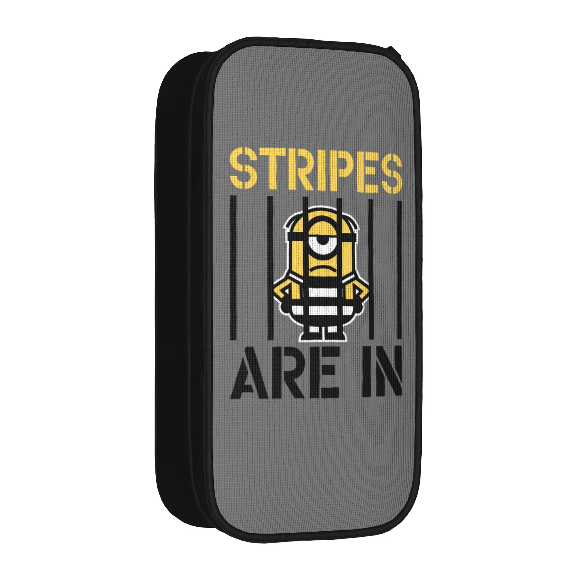 Fashion Minions Stuart Stripes Pencil Case Pencilcases Pen Holder for Girl Boy Large Bags Students School Gifts Stationery
Fashion Minions Stuart Stripes Pencil Case Pencilcases Pen Holder for Girl Boy Large Bags Students School Gifts Stationery