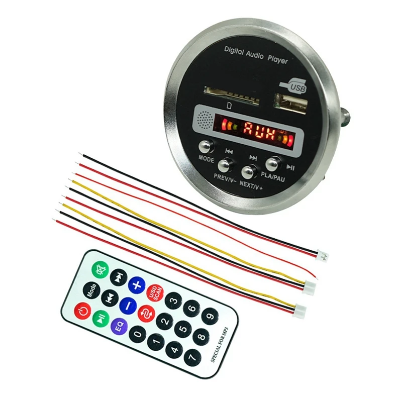 JQ-D122BT With Bluetooth Amplifier MP3 Decoder Board Bluetooth 5.0 Car MP3 Player USB FM Decoder Board Kits
JQ-D122BT With Bluetooth Amplifier MP3 Decoder Board Bluetooth 5.0 Car MP3 Player USB FM Decoder Board Kits