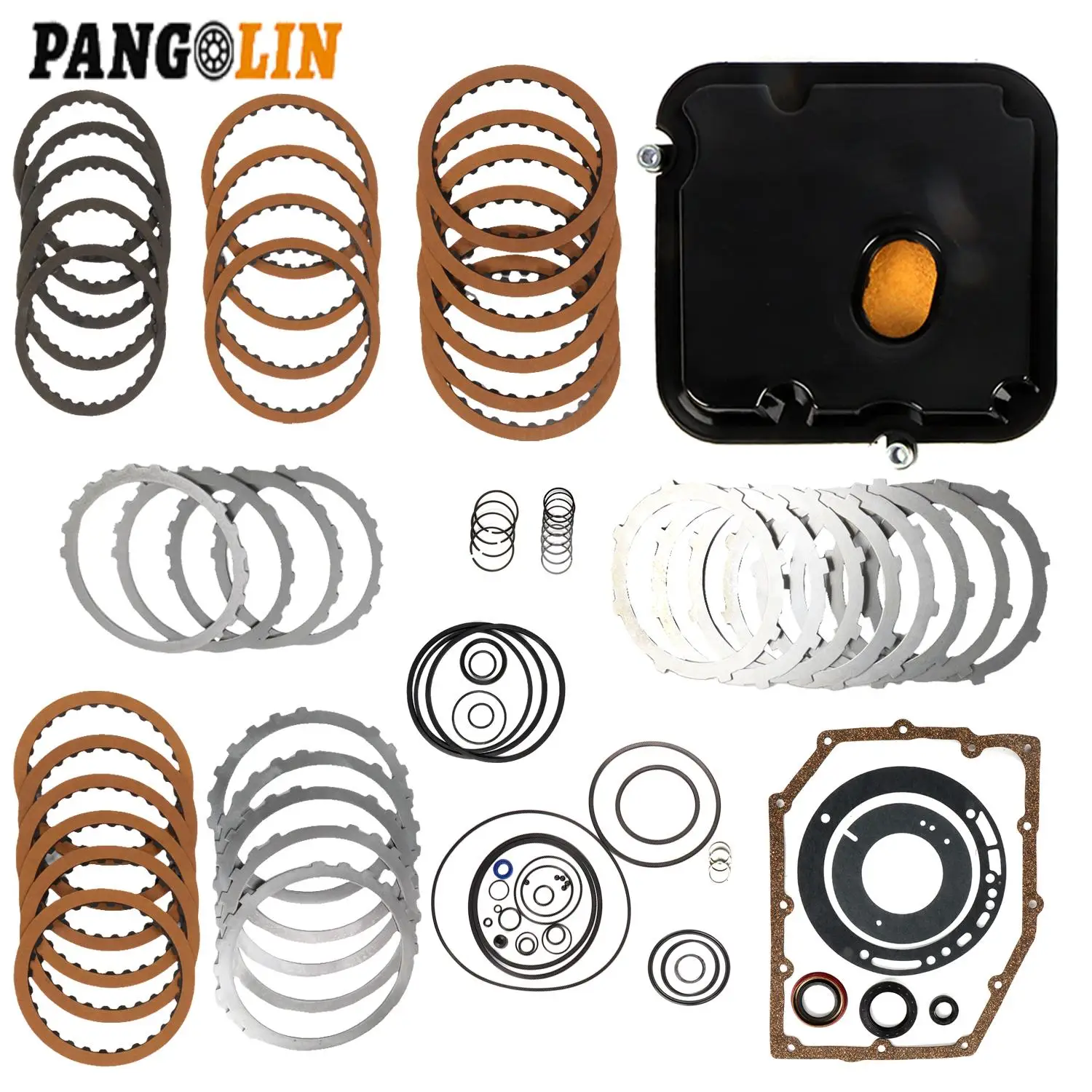 Комплект для капитального ремонта трансмиссии 42RLE (1 комплект) с прокладками, фрикционными и стальными дисками для CHRYSLER 300, DODGE, JEEP, MITSUBISHI RAIDER. Запчасти.
Комплект для капитального ремонта трансмиссии 42RLE (1 комплект) с прокладками, фрикционными и стальными дисками для CHRYSLER 300, DODGE, JEEP, MITSUBISHI RAIDER. Запчасти.