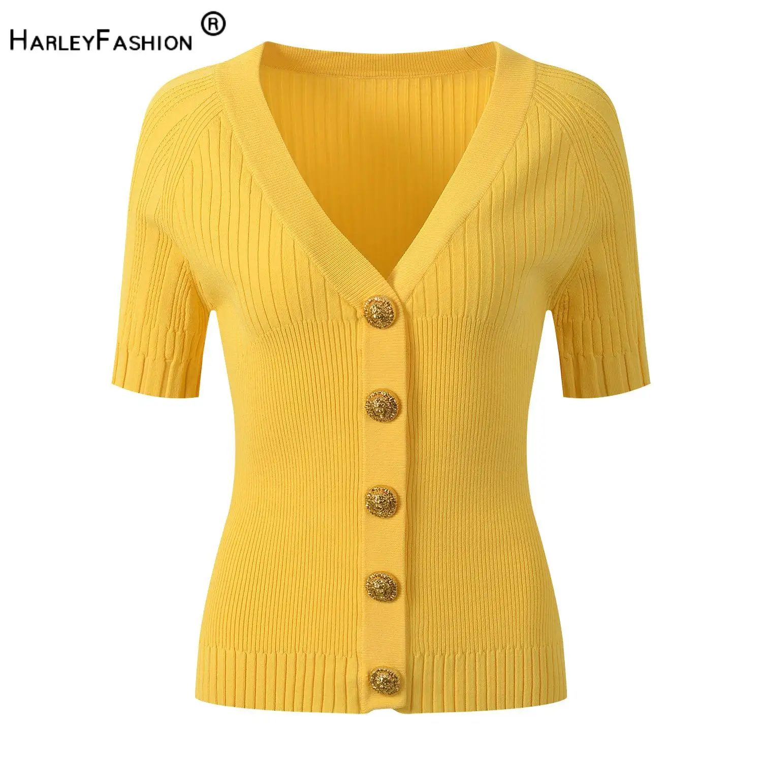 Spring Summer Elegant Style 2026 Summer Lady V-neck Short Sleeve Coat Women Single-breasted Solid Slim Flitted Knits Cardigan
Spring Summer Elegant Style 2026 Summer Lady V-neck Short Sleeve Coat Women Single-breasted Solid Slim Flitted Knits Cardigan