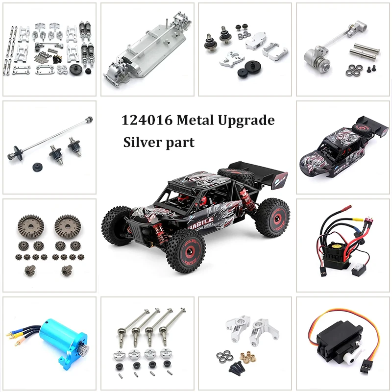 Metal Upgrade for WLtoys144010 144002 144001 124019 Remote Control Car Metal Upgrade Modification Kit
Metal Upgrade for WLtoys144010 144002 144001 124019 Remote Control Car Metal Upgrade Modification Kit