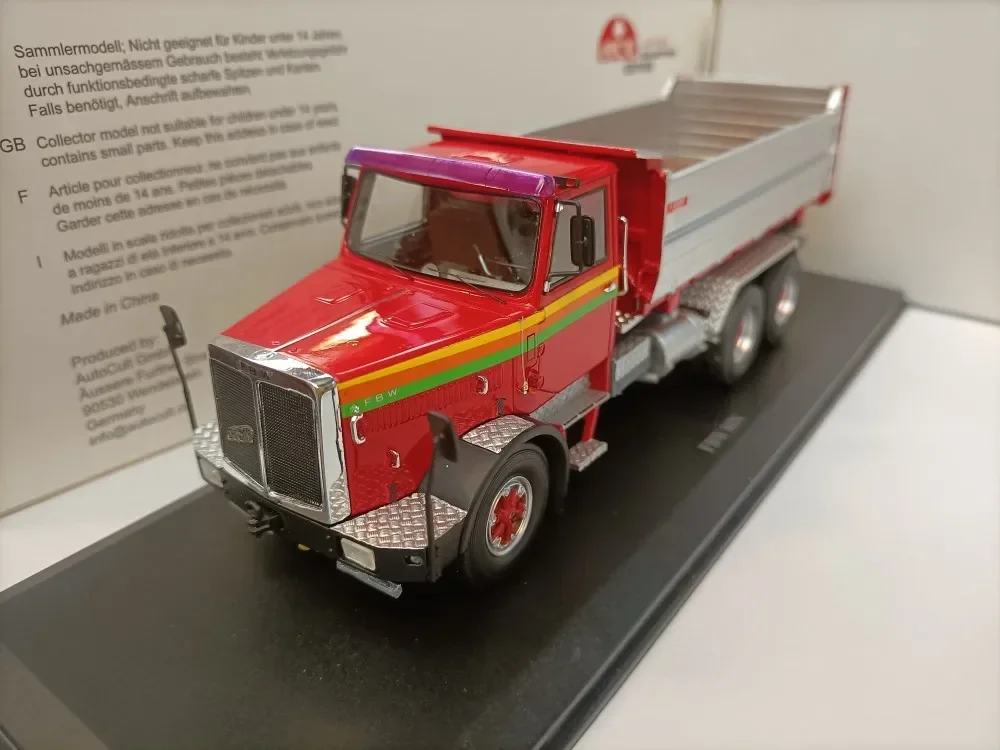 Autocult 1:43 FBW 80N Kipper Version Christen Transporter Limited Edition Resin Metal Model Ornament Toy Birthday Gift
Autocult 1:43 FBW 80N Kipper Version Christen Transporter Limited Edition Resin Metal Model Ornament Toy Birthday Gift