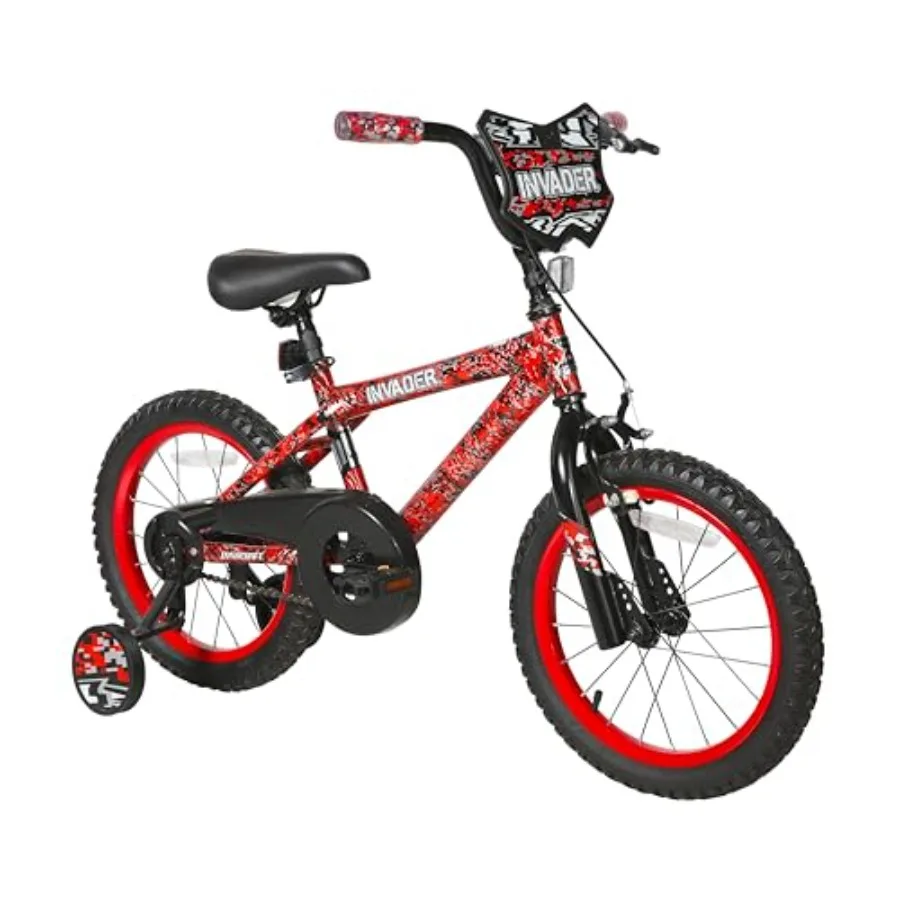 16-дюймовый BMX-велосипед для начинающих (5-7 лет), сине-красный, с ножным тормозом и тренировочными колесами
16-дюймовый BMX-велосипед для начинающих (5-7 лет), сине-красный, с ножным тормозом и тренировочными колесами