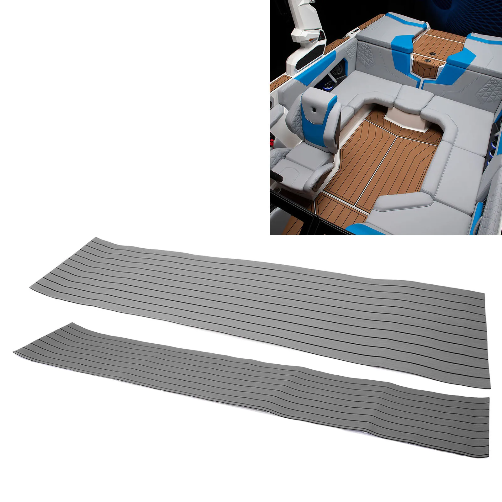 EVA Foam Boat Flooring Decking Sheet Anti Slip Marine Flooring Mat Self Adhesive Deck Pad for Yachts Motorboats RV Floors
EVA Foam Boat Flooring Decking Sheet Anti Slip Marine Flooring Mat Self Adhesive Deck Pad for Yachts Motorboats RV Floors
