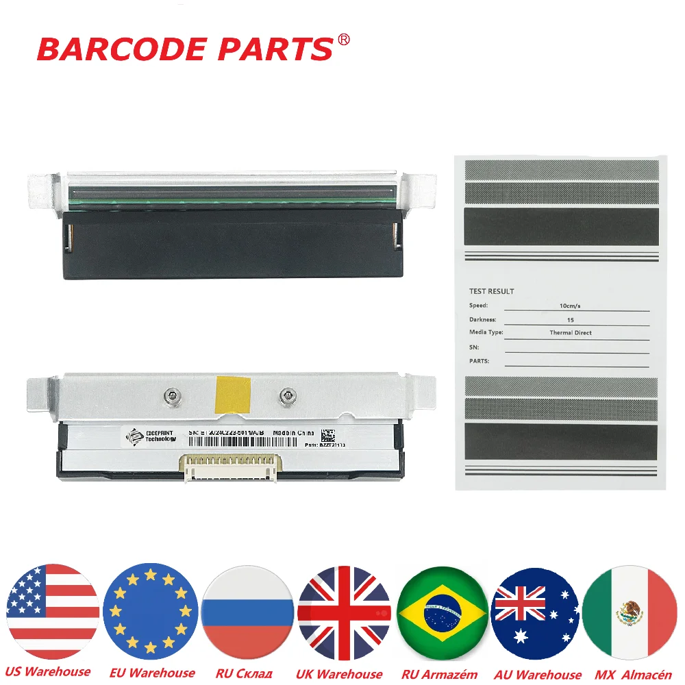 Brand New 300dpi Print Head for Zebra ZT231 ZT211 ZT111 Thermal Barcode Label Printer,P1123335-013/P1123335-057
Brand New 300dpi Print Head for Zebra ZT231 ZT211 ZT111 Thermal Barcode Label Printer,P1123335-013/P1123335-057