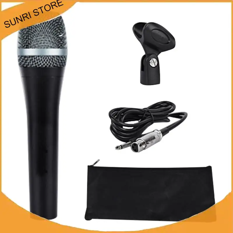SUNRI-E945 Wired Dynamic Super-Cardioid Vocal Microphone, Handheld Mic For Live Performances, Karaoke, & Studio Recording
SUNRI-E945 Wired Dynamic Super-Cardioid Vocal Microphone, Handheld Mic For Live Performances, Karaoke, & Studio Recording