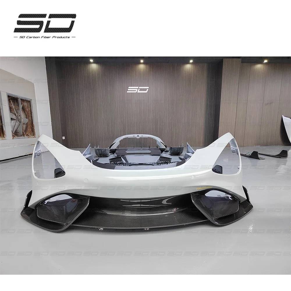 Высококачественный комплект кузова из сухого углеродного волокна для Mclaren 720s, бампер, задний спойлер, диффузор, крыло
Высококачественный комплект кузова из сухого углеродного волокна для Mclaren 720s, бампер, задний спойлер, диффузор, крыло