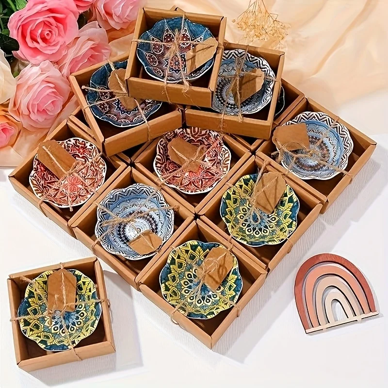 24pcs Mexican-Style Ceramic Bowls Bulk - Small 3.3-Inch Round Salsa Dipping Bowls with Boho Pottery Dishes Suitable for Wedding
24pcs Mexican-Style Ceramic Bowls Bulk - Small 3.3-Inch Round Salsa Dipping Bowls with Boho Pottery Dishes Suitable for Wedding