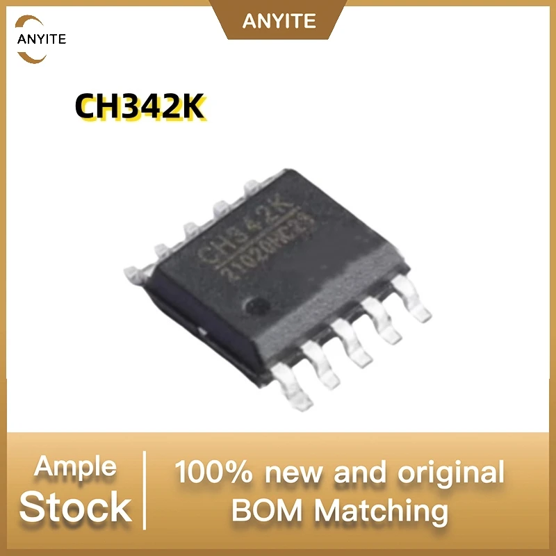 NEW 10PCS/lot CH342K H342K ESSOP-10-EP
NEW 10PCS/lot CH342K H342K ESSOP-10-EP
