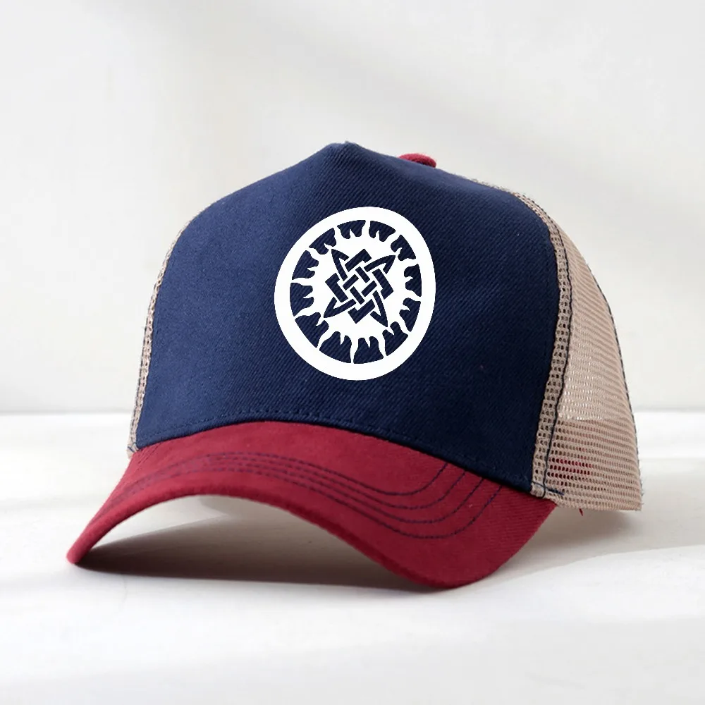 Slavic Norway Viking Square hat Unisex Star Rus Amulet Baseball Cap Talisman Pagan Men hat Summer Mesh Breathable Hats
Slavic Norway Viking Square hat Unisex Star Rus Amulet Baseball Cap Talisman Pagan Men hat Summer Mesh Breathable Hats