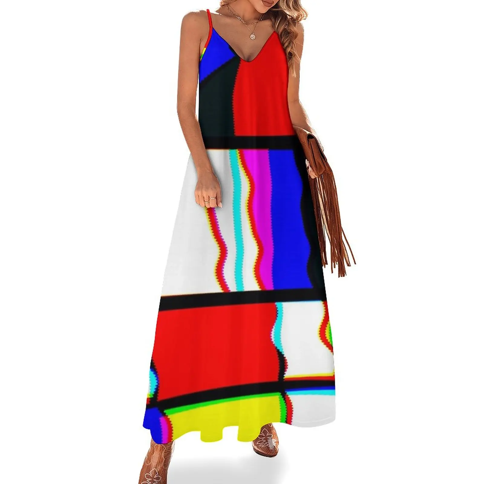 Mondrian Glitch Sleeveless Dress women's evening dresses dresses for woman 2025 loose summer dress Dress
Mondrian Glitch Sleeveless Dress women's evening dresses dresses for woman 2025 loose summer dress Dress