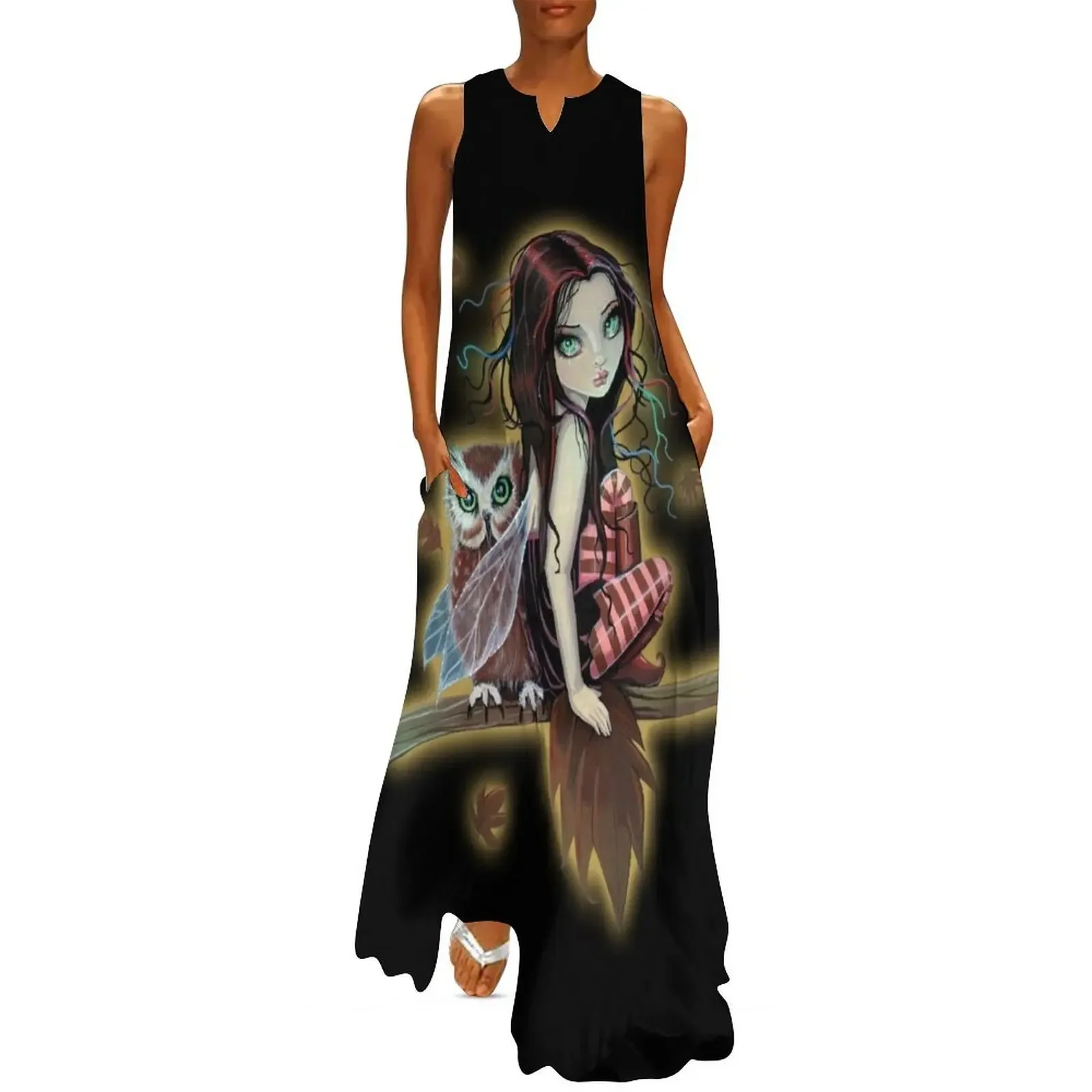 Autumn Owl Cute Big Eye Fairy Art Long Dress dresses for special events bandage dress Dress
Autumn Owl Cute Big Eye Fairy Art Long Dress dresses for special events bandage dress Dress