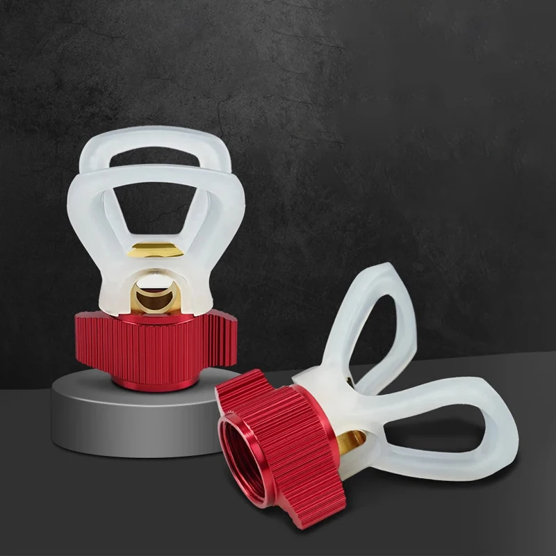 Aluminum Alloy Paint Sprayer Nozzle Guard - Airless Replacement Accessories with Dual-Ear Hand-Twist Design
Aluminum Alloy Paint Sprayer Nozzle Guard - Airless Replacement Accessories with Dual-Ear Hand-Twist Design