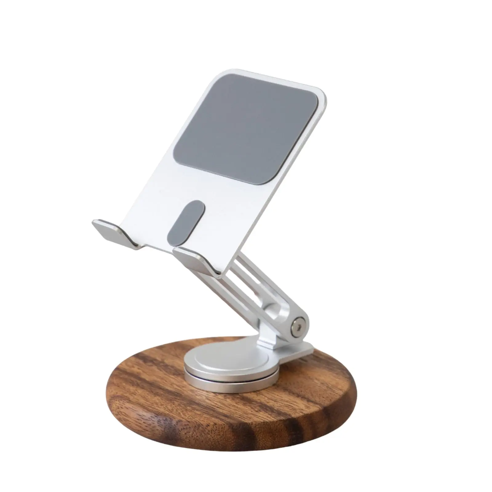Solid Acacia Wood Phone Stand Foldable 360° Rotation Adjustable Non-Slip Base for Desk Universal Fit Tablets 10 Inch Max
Solid Acacia Wood Phone Stand Foldable 360° Rotation Adjustable Non-Slip Base for Desk Universal Fit Tablets 10 Inch Max