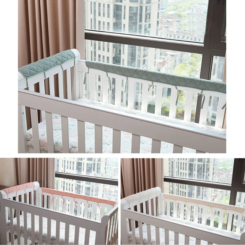 Crib Bumper Baby Cot Bumper Wrap Around for Protection Safe Teething Guard Wrap Baby Proofing Edge and Corner Guard A2UB
Crib Bumper Baby Cot Bumper Wrap Around for Protection Safe Teething Guard Wrap Baby Proofing Edge and Corner Guard A2UB
