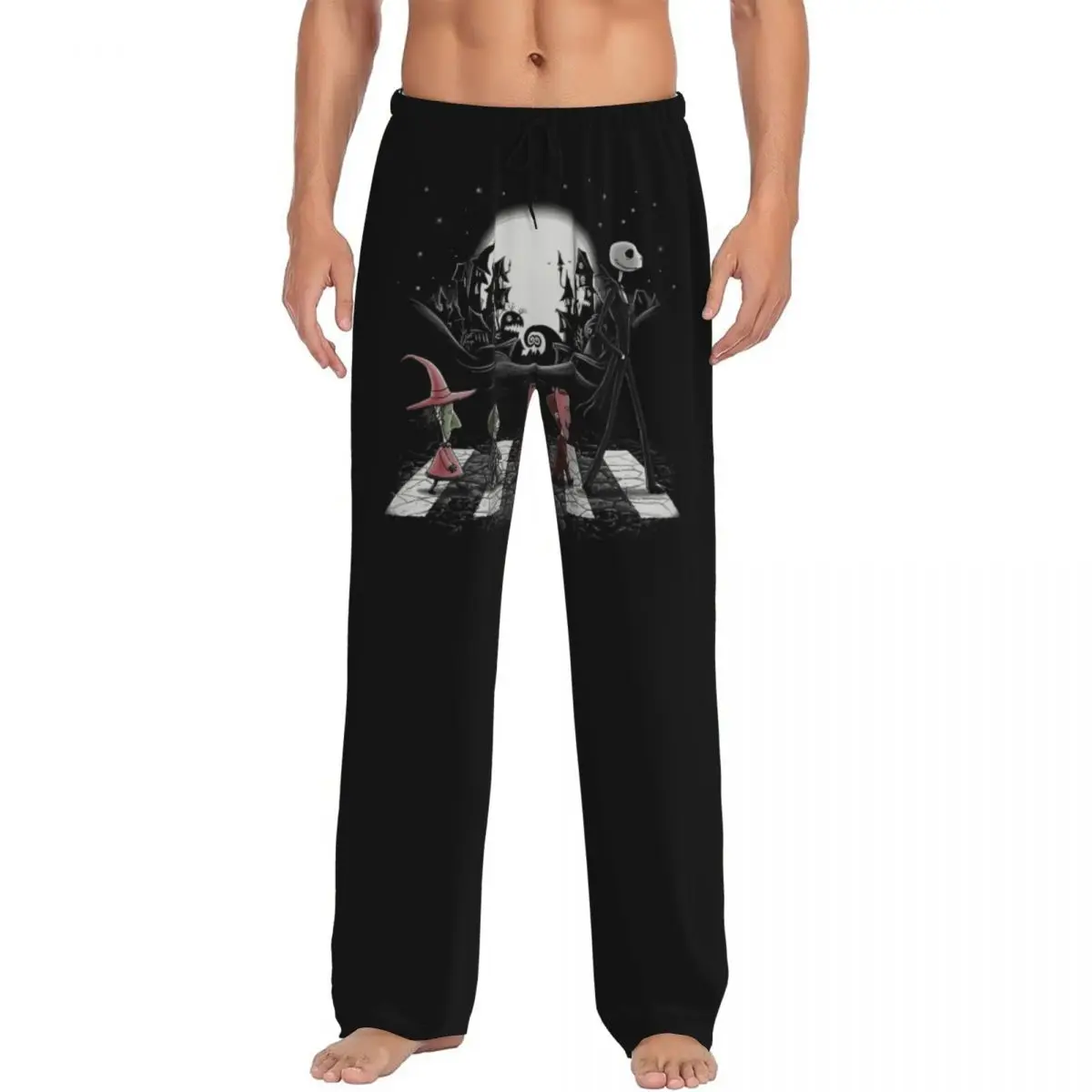 Custom Halloween Cartoon Skull Jack Pajama Pants Sleepwear for Men Elastic Waistband Tim Burton Christmas Horror Movie Sleep
Custom Halloween Cartoon Skull Jack Pajama Pants Sleepwear for Men Elastic Waistband Tim Burton Christmas Horror Movie Sleep