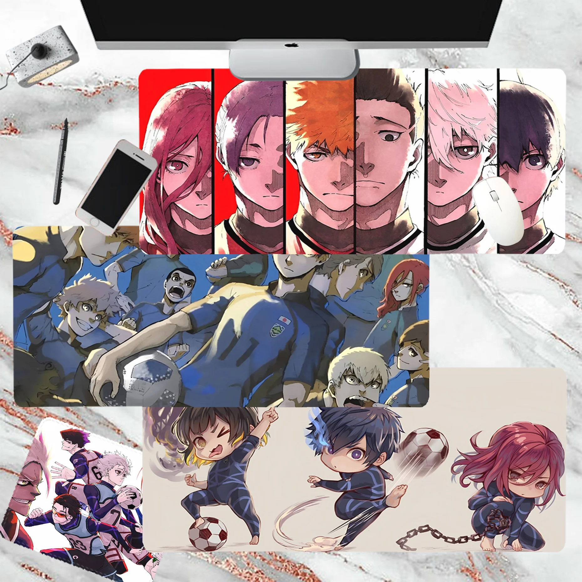 Blue Lock Anime Mousepad girl pad Keyboards Mat Rubber Gaming mousepad Desk Mat Size for large Edge Locking Game Keyboard Pad
Blue Lock Anime Mousepad girl pad Keyboards Mat Rubber Gaming mousepad Desk Mat Size for large Edge Locking Game Keyboard Pad
