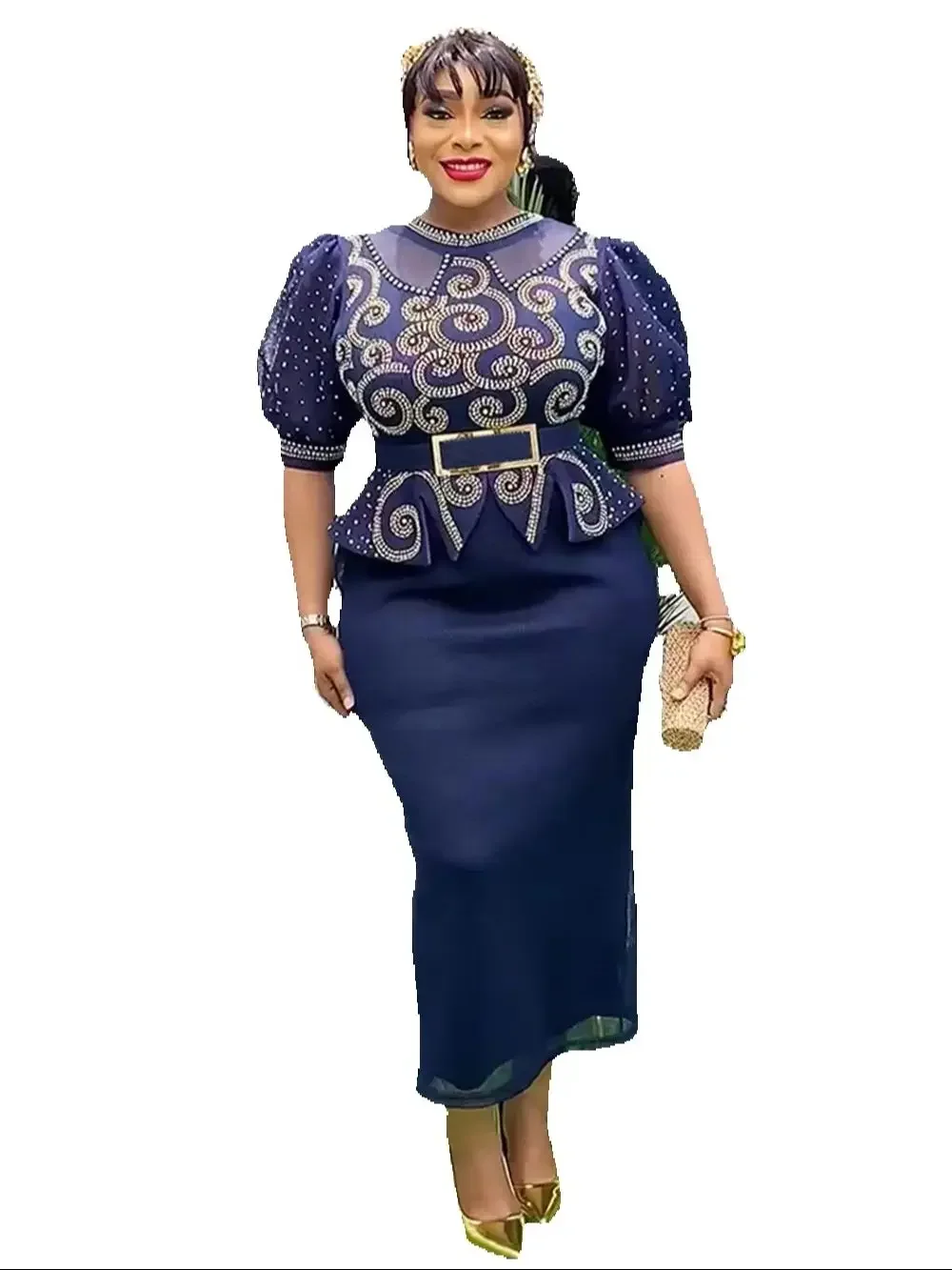 Элегантные африканские платья с бриллиантами для женщин, вечернее платье больших размеров, Дашики, Анкара, африканская одежда, мусульманское платье, кафтан, Абая
Элегантные африканские платья с бриллиантами для женщин, вечернее платье больших размеров, Дашики, Анкара, африканская одежда, мусульманское платье, кафтан, Абая